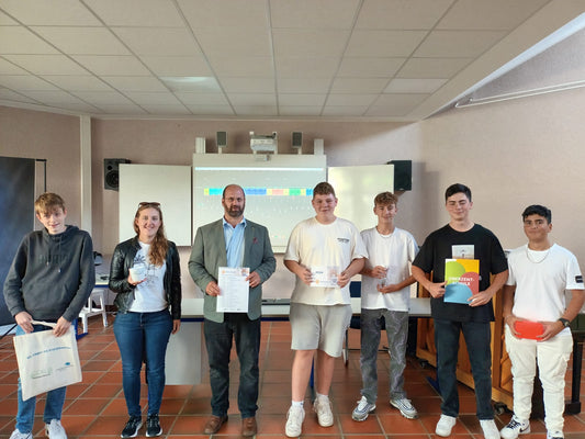 Esther Wilkas Besuch an der Oberzent-Schule