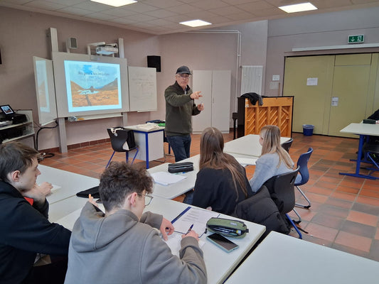 Ulrich Demuth zu Gast an der Oberzent-Schule