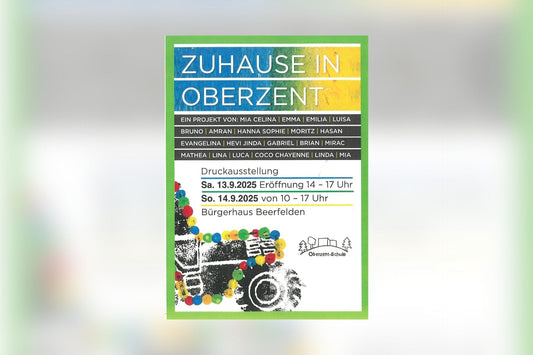 Schulprojekt “Zuhause in Oberzent – wir drucken uns aus.“