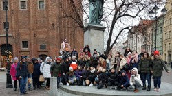 Oberzent-Schüler treffen internationales Team in Elblag/Polen