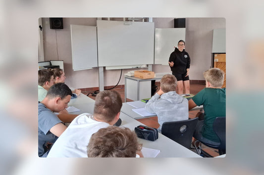 Lea Siefert inspiriert mit Vortrag an der Oberzent-Schule – „Ich bin dann mal weg“