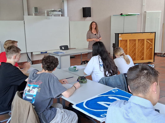 Frau Müller zu Besuch an der Oberzent-Schule