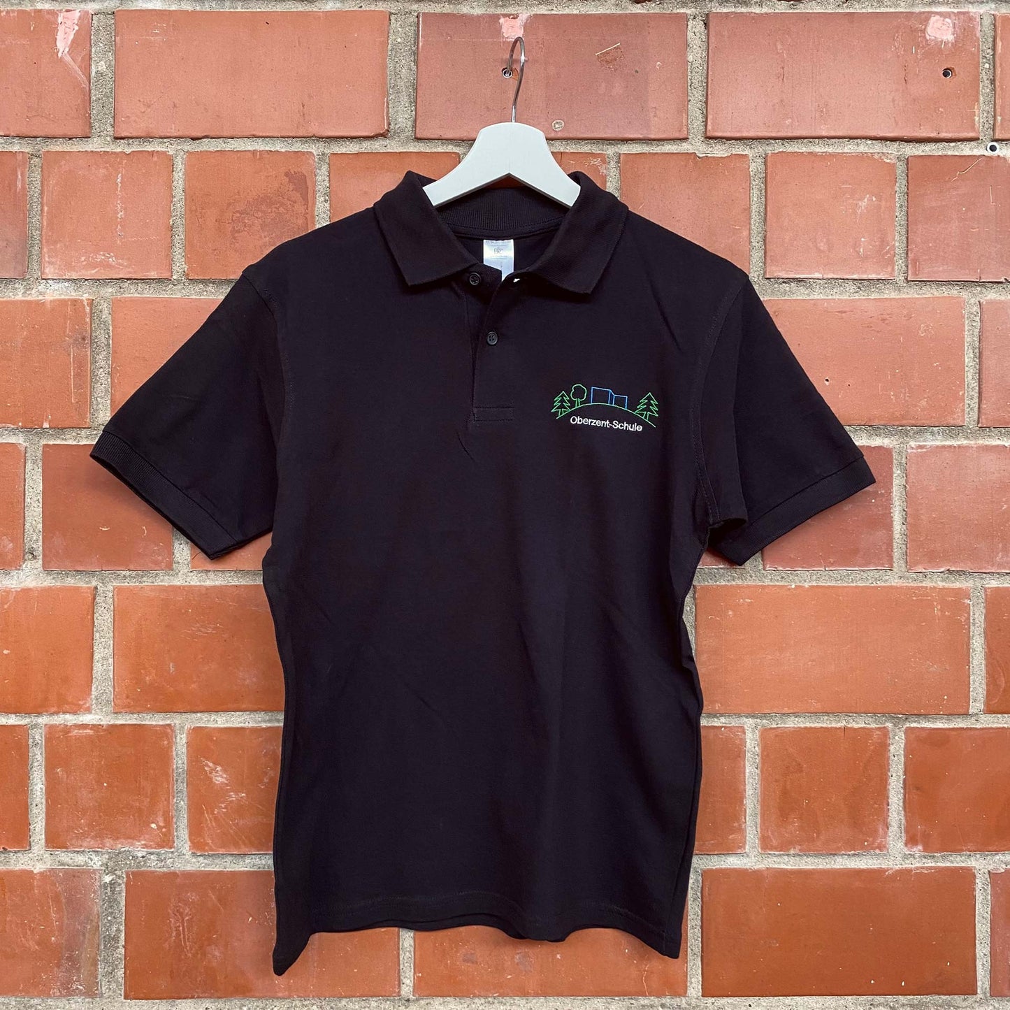 Poloshirt mit Logo der Oberzent-Schule