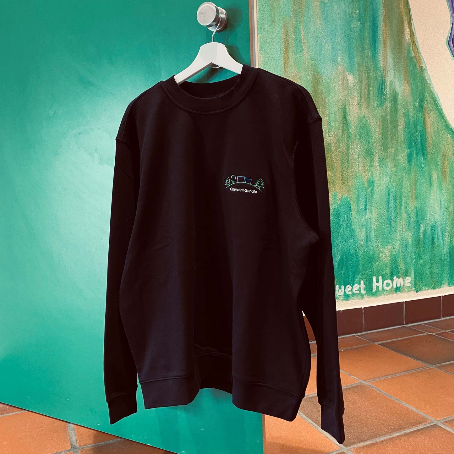 Sweatshirt mit Logo der Oberzent-Schule