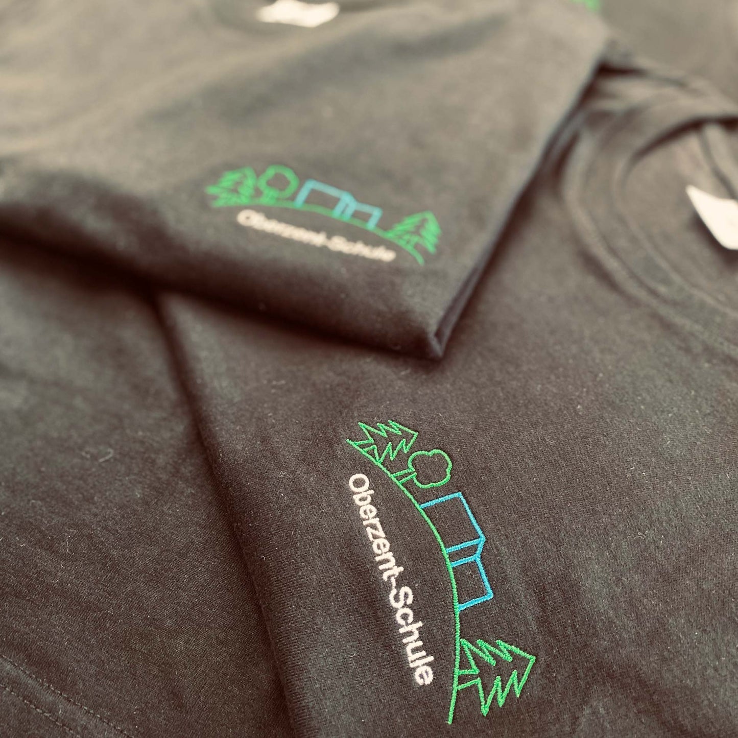 T-Shirt mit Logo der Oberzent-Schule