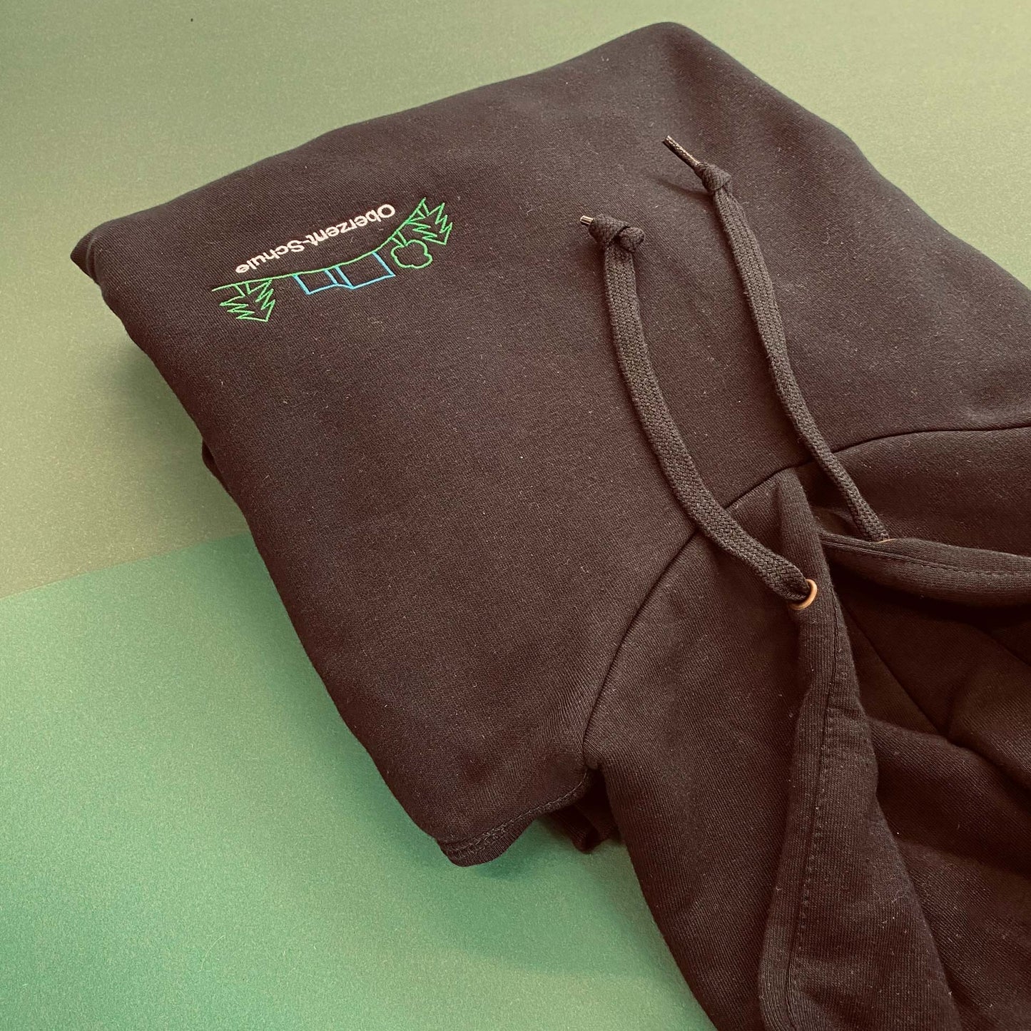 Kapuzen-Sweatshirt mit Logo der Oberzent-Schule