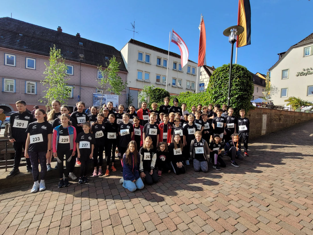 Schüler/innen der Oberzent-Schule beim Brunnenfestlauf erfolgreich