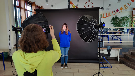 Foto-AG fotografiert die Mitschüler der Oberzent-Schule