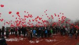 Abschluss des Erasmus-Projekts: 400 rote Luftballons stiegen in den Oberzent-Himmel