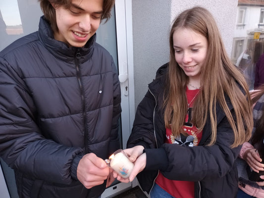 „Gedenkgang und Friedensgebet“ der Oberzent-Schule am 12.11.2021