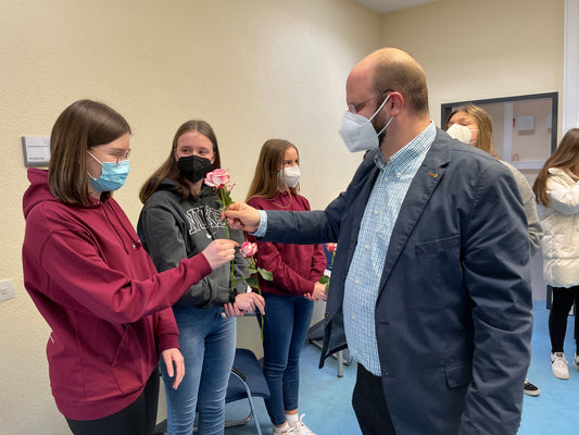 Valentinstagsaktion an der Oberzent-Schule