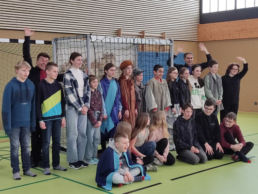 Kinder-Mitmachoper besucht die Oberzent-Schule