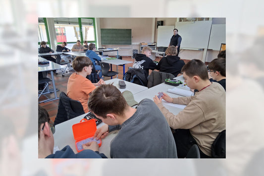 Oberzent-Schule - Tobias Vogel zu Besuch