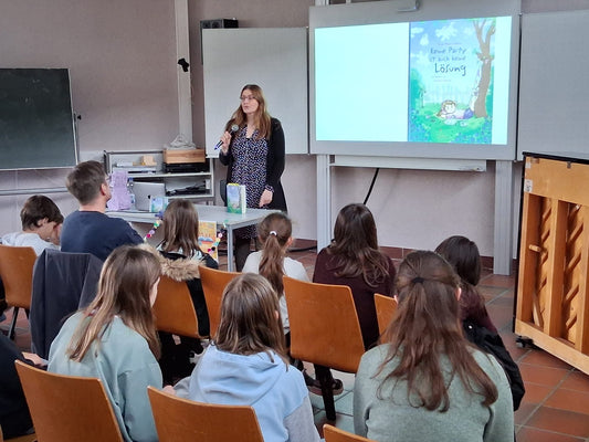 Lesung zum Thema Frauenhaus an der Oberzent-Schule