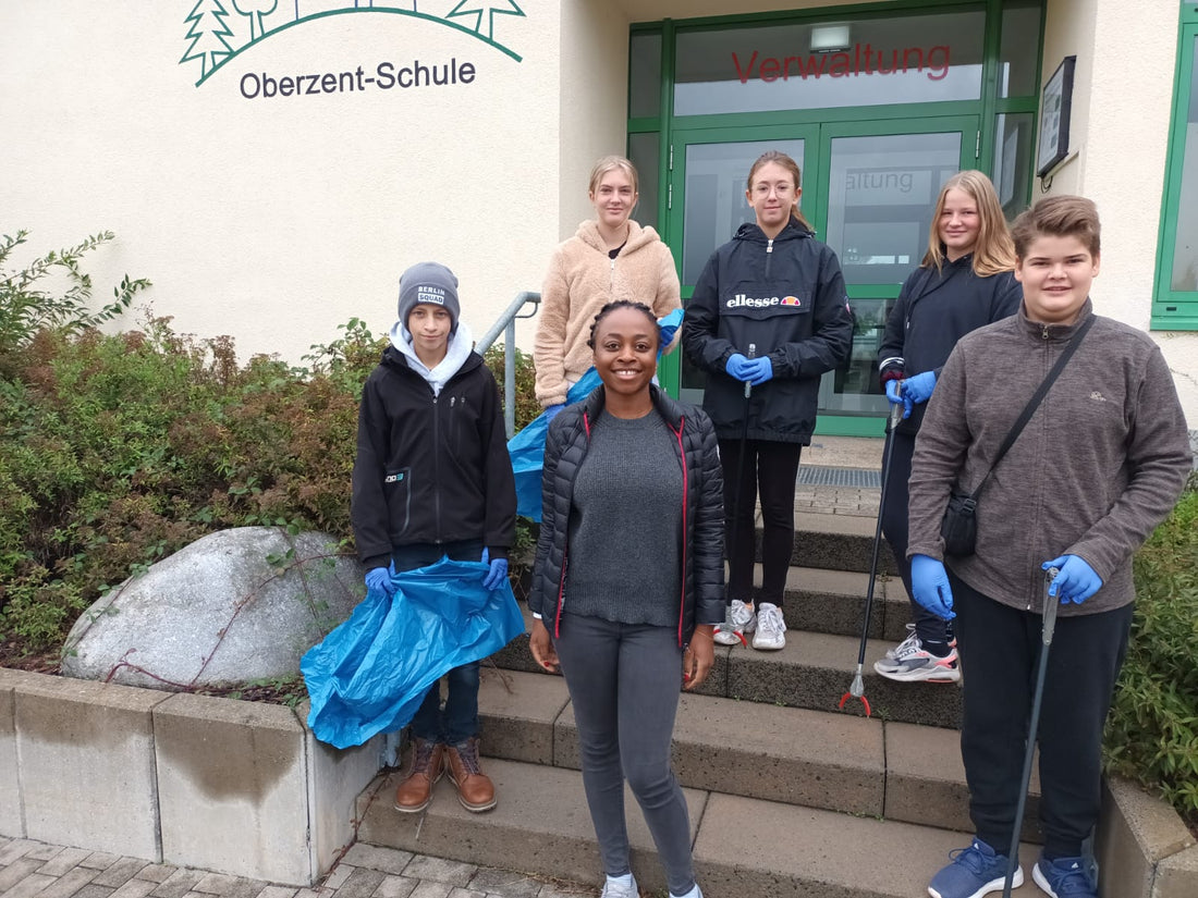 „Sauberhafter Schulweg“ – Ein Projekt an der Oberzent-Schule im Rahmen des Freiwilligentags im Odenwaldkreis
